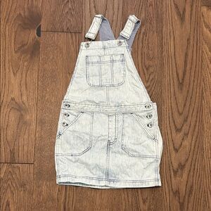 Vineyard Vines Blue and White Striped Overalls dress coverall jumper size 10